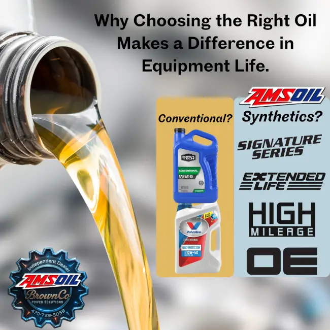 Why Choosing The Right Oil Makes a Difference in Equipment Life